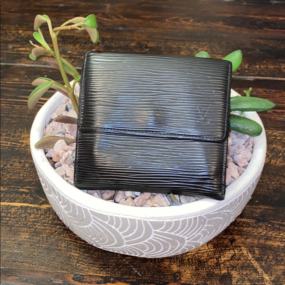 Louis Vuitton “Elise” Epi Leather Compact Wallet